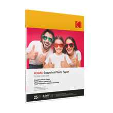 Load image into Gallery viewer, New Fun KODAK Snapshot Photo Paper Gloss - 8.5 x 11 inches packs