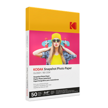 Load image into Gallery viewer, New Fun KODAK Snapshot Photo Paper Gloss - 4x6 inches packs