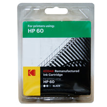 Load image into Gallery viewer, KODAK Replacement for HP - Ink Cartridge - HP60 - Black - diyphotopaper
