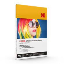 Load image into Gallery viewer, New Fun KODAK Snapshot Photo Paper Gloss - 4x6 inches packs