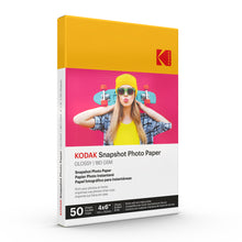 Load image into Gallery viewer, New Fun KODAK Snapshot Photo Paper Gloss - 4x6 inches packs