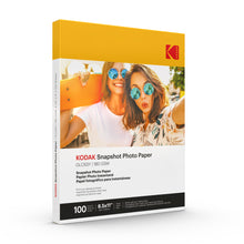 Load image into Gallery viewer, New Fun KODAK Snapshot Photo Paper Gloss - 8.5 x 11 inches packs