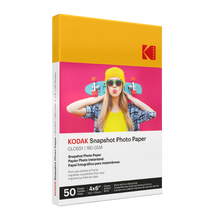 Load image into Gallery viewer, New Fun KODAK Snapshot Photo Paper Gloss  - 4x6 inches packs
