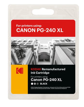 Load image into Gallery viewer, KODAK Replacement for Canon - Ink Cartridge  - PG-240XL - Black - diyphotopaper
