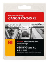 Load image into Gallery viewer, KODAK Replacement for Canon - Ink Cartridge- PG-245 XL - Black - diyphotopaper
