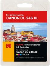 Load image into Gallery viewer, KODAK Replacement for Canon - Ink Cartridge - CL-246 XL - Color - diyphotopaper
