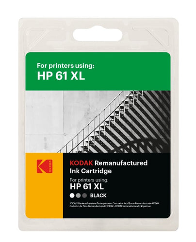 KODAK Replacement for HP - Ink Cartridge - HP61XL - Black - diyphotopaper