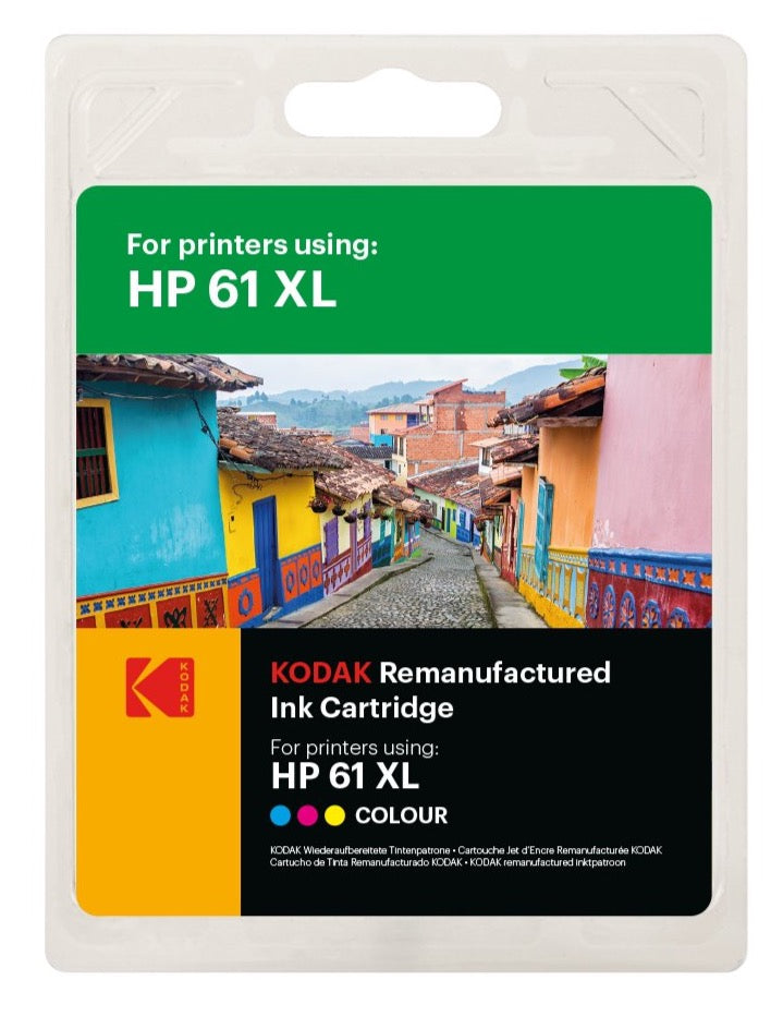 KODAK Replacement for HP - Ink Cartridge - HP61XL - Color - diyphotopaper