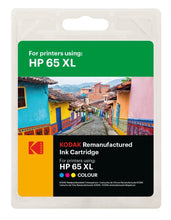 Load image into Gallery viewer, KODAK Replacement for HP - Ink Cartridges HP65XL - Color - diyphotopaper
