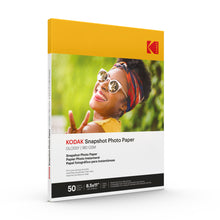 Load image into Gallery viewer, New Fun KODAK Snapshot Photo Paper Gloss - 8.5 x 11 inches packs
